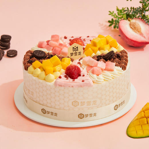 夏日倾情·冰淇淋蛋糕（4拼口味） |  梦雪龙 商品图0