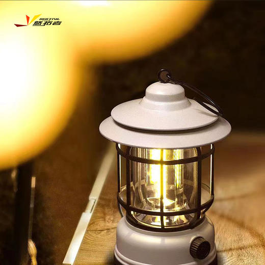 悠拓者复古户外氛围野营灯 简约造型  柔和暖光 商品图1