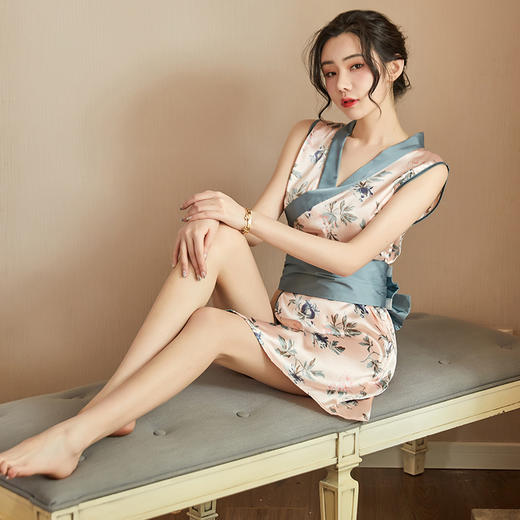 长夜漫漫情趣内衣女性感睡衣透明诱惑和服套装扮演角色诱惑夜迷离 商品图4