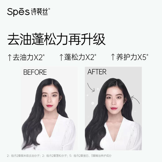 【积分兑换】Spes诗裴丝  干发喷雾免洗蓬松喷雾  头发控油神器干爽蓬蓬粉高颅顶诗  150ml*2瓶 商品图1