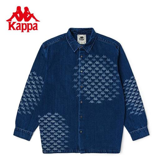 卡帕 Kappa运动时装系列牛仔服男衬衫夹克外套K0B52JJ63G 商品图0