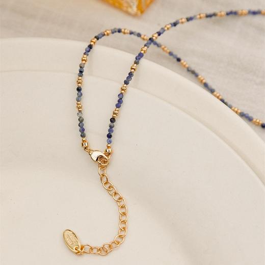 Amber Lollipop	蔚蓝系列宝石串珠项链【缺】 商品图3