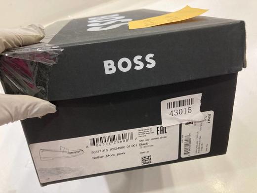 微瑕HUGO BOSS/胡戈波士 男士低帮一脚蹬乐福鞋（鞋盒尺码错误） 商品图4