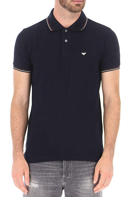 【特惠秒】阿玛尼（ARMANI）男装立领彩色饰边商务休闲运动男士短袖POLO衫 11185 商品图11