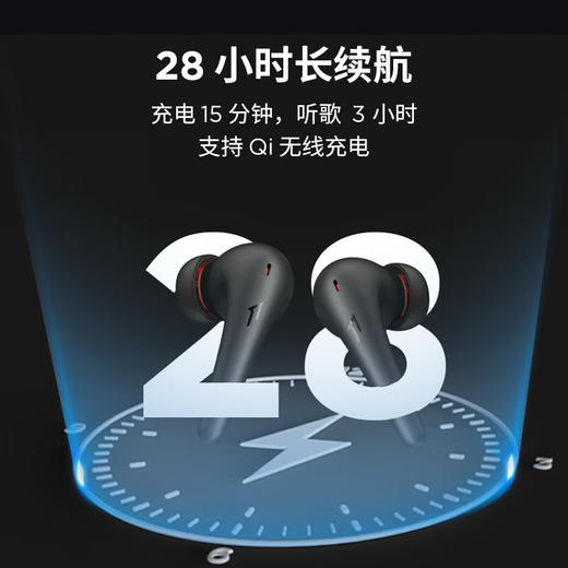 万魔（1MORE）Aero 真无线蓝牙耳机 【周杰伦代言】智能深度降噪入耳式 游戏运动音乐耳机 空间音 商品图5