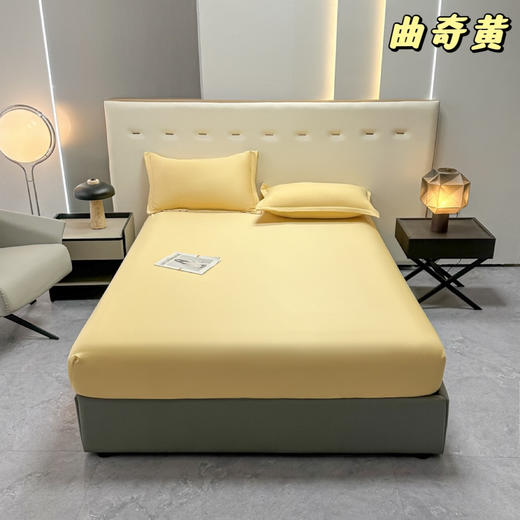 【尽享夏日丝滑】倩吉嫣 山姆同款水洗冰丝床笠 轻薄透气 360°全包围设计 整夜清凉舒爽 商品图5