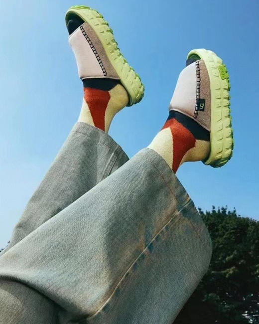 现货 THS 5.18-无 UG家 女士 巨轻便反绒皮厚底轮胎鞋 3色 BZ1178 商品图1