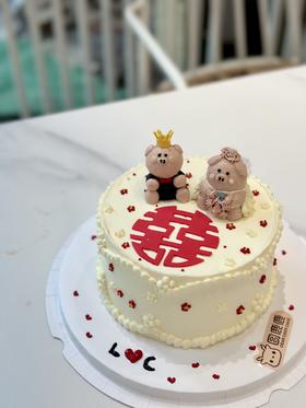 领证纪念 翻糖猪定制款