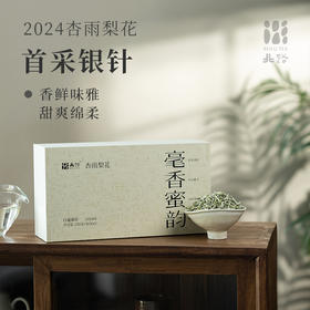 「北路白茶」杏雨梨花 福鼎白茶白毫银针明前茶叶特级2024新茶250g