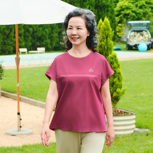 【清仓】足力健 冰丝运动短裤/短袖 商品图2