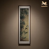 铜师傅 手工錾刻 铜雕画《梅兰竹菊四条屏》客厅沙发背景墙装饰画 商品缩略图3