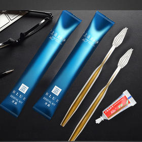 酒店宾馆一次性牙刷洗漱用品独立包装软毛带牙膏家用待客牙具套装