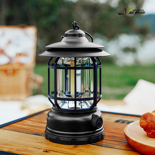 悠拓者复古户外氛围野营灯 简约造型  柔和暖光 商品图2