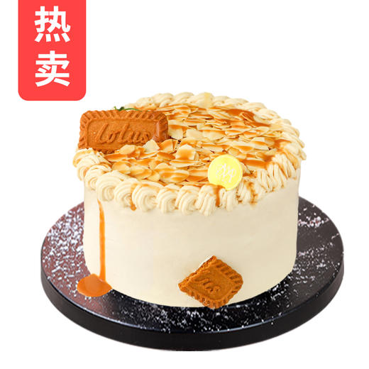 焦糖杏仁蛋糕 “酥粒夹心戚风奶油蛋糕” A0932 商品图0