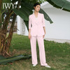 IWY/粉色西装套装宽松版休闲七分袖高级通勤职业装西服显瘦阔腿装C13512+P33512粉色 商品缩略图2