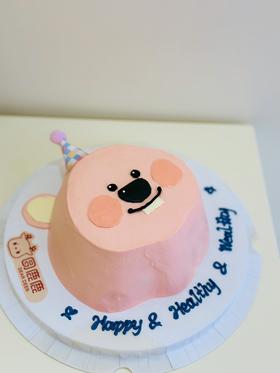 Loppy头像 定制款奶油蛋糕