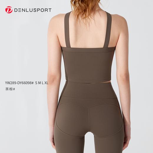 新中式挂脖复古型运动文胸 高弹软糯 更亲肤DY66098 商品图7