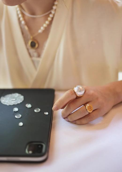 一生之戒 ｜ 马贝珍珠大戒指 商品图4