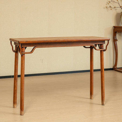 二十世纪 红木一腿三牙条桌 商品图4
