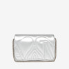 ALEXANDER MCQUEEN 亚历山大.麦昆 女士 Seal 迷你单肩包 银色 777011 1BL0I 1400 商品缩略图2