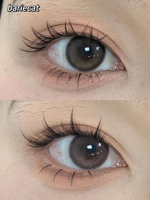 bariecat 日抛 小椰青&小树莓 棕褐/粉紫 14.2mm 美瞳一盒十片装 奶呼呼清透眼 日抛无售后 商品图0