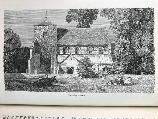 1935年 萨塞克斯郡的大街小巷 约百幅精美插图 漆布精装32开 商品图6