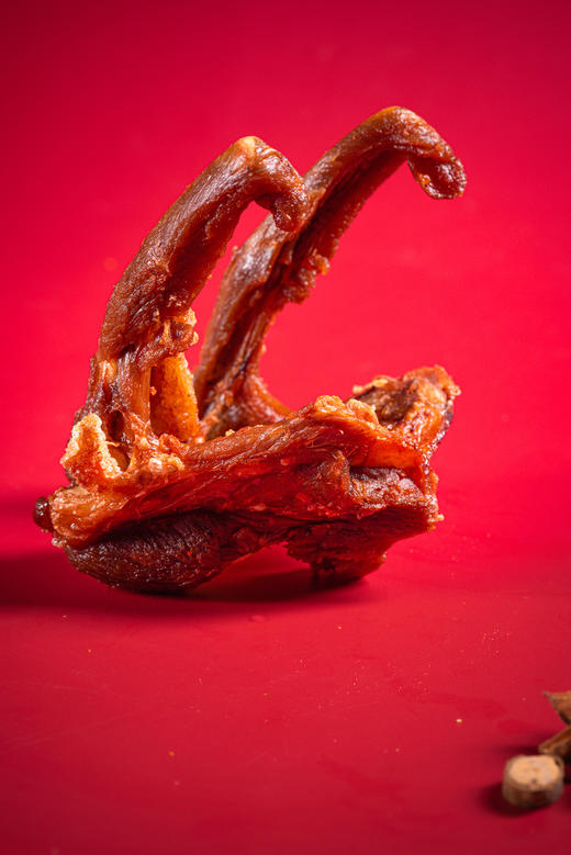 罗大胡子风干鸭锁骨 零食香辣鸭架熟食网红休闲小吃 商品图4