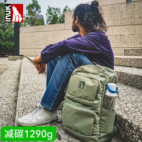 INUK大容量双肩背包学生书包休闲旅行电脑包轻便时尚小众