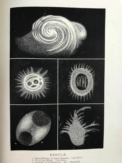 1876年 三重宇宙：天文学畅想 数十幅插图 漆布精装32开 商品图7