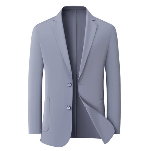 【冰感西服】【DDS】大依优型薄款西服外套休闲商务夹克男宽松加肥加大码上衣夏季 商品图4