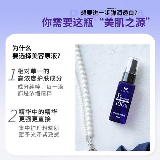 S SELECT 胎盘素美容原液 30ml 商品图1