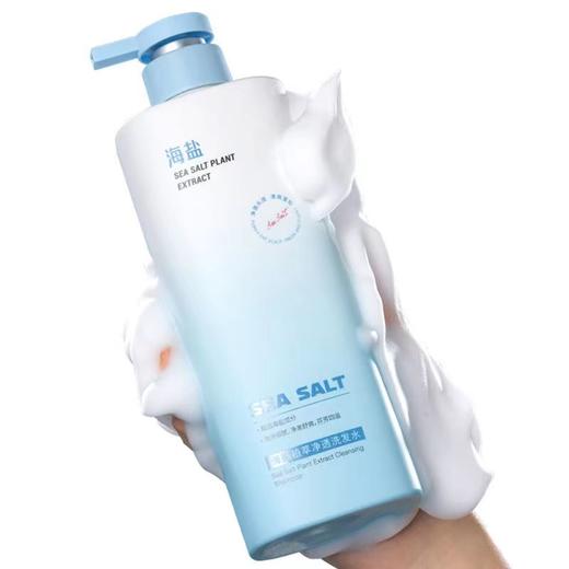 【VIP-G】芭思蔻 海盐植萃净透洗发水800ml/芭思蔻 海盐植萃净爽沐浴露800ml 商品图2