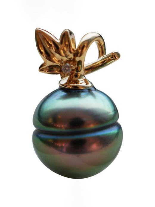 LUCINE 鹿鸣珠宝 |【福禄】黑珍珠吊坠 商品图4