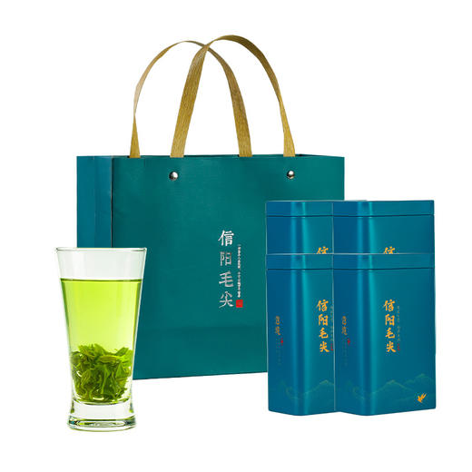 新茶上市 信隆晟信阳毛尖茶叶高山云雾雨前嫩叶茶125克×2盒伴手礼黑龙潭新茶 商品图5