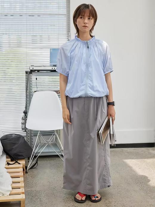 步履不停/4B41097C/防蚊工装感直身长半裙 商品图3