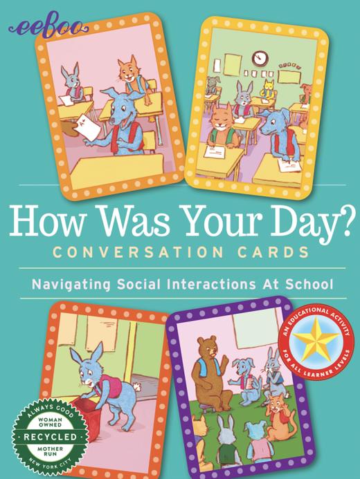 美国eeBoo儿童情商启蒙闪卡人脸识别记忆配对早教益智桌游 商品图5