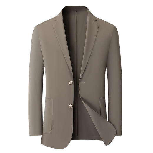 【冰感西服】【DDS】大依优型薄款西服外套休闲商务夹克男宽松加肥加大码上衣夏季 商品图2