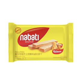 丽芝士纳宝帝奶酪味威化饼干58g/包
