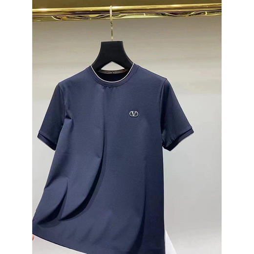夏季短袖刺绣T恤男士圆领休闲运动品质透气上衣   YH-3309 商品图2