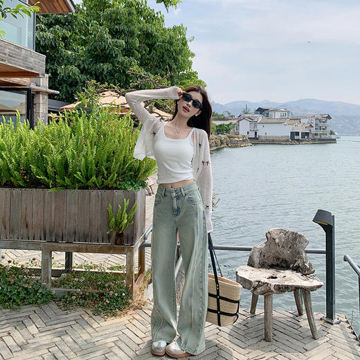 <曾小咸推荐>【美式vibe风】牛仔裤 商品图3