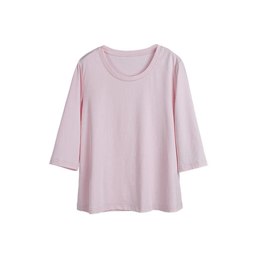 绽放旅行女装347朵/萃取艾草分子抗菌驱蚊棉亲肤宽松短袖T恤上衣 商品图4