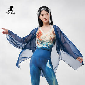 壁虎瑜伽国风任意门【2404SY306】外套【5天发货】（无胸垫）