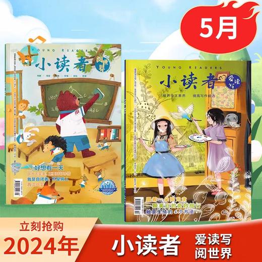 【小读者杂志 】爱读写+阅世界 8-14岁文学提升阅读思辨能力作文素材  商品图6