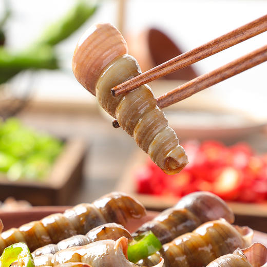 船歌鲜食香辣捞汁钉螺解冻即食海鲜方便速食220g*5袋简装 商品图4