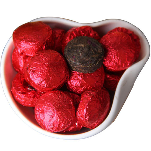 【层层甄选！特级玫瑰普洱茶】传统工艺匠心打造，扑面而来的 馥郁芳香，口感醇香顺滑，普洱茶迷你小沱茶玫瑰花茶L 商品图3