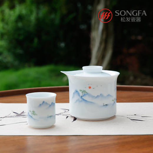 4头山水间旅行茶具 商品图2