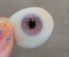 mimipark 半年抛 透光白桃&叙夏晚梦&樱落冰川 渐变 粉灰/粉紫/粉蓝 14.5mm 两片装  商品缩略图6