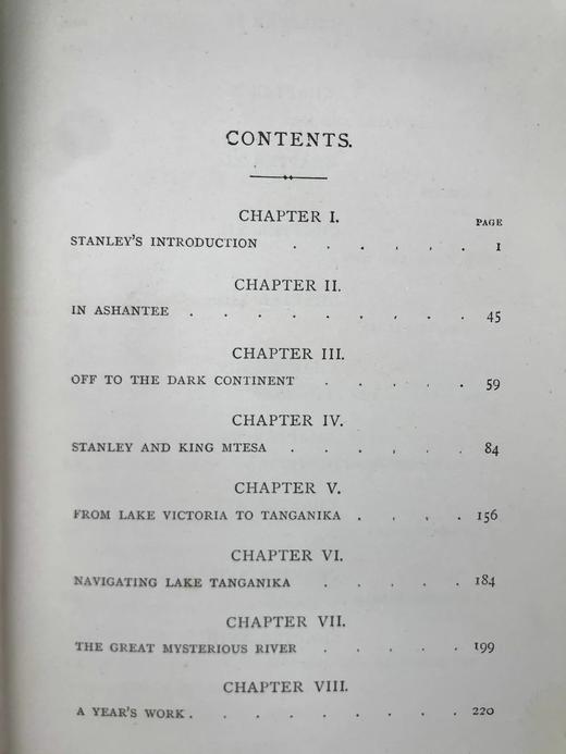 约19世纪后期 斯坦利与非洲 30幅插图 漆布精装32开 商品图3