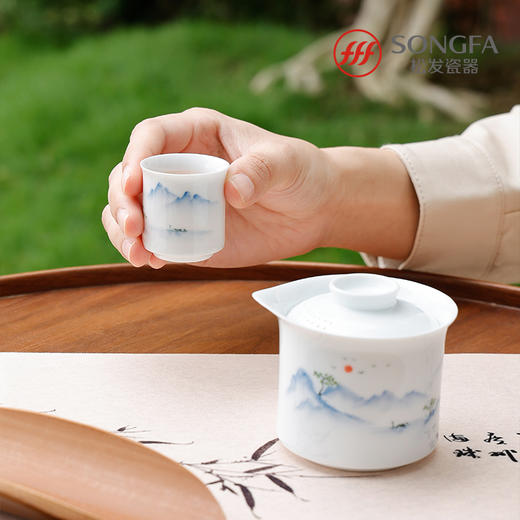 4头山水间旅行茶具 商品图8