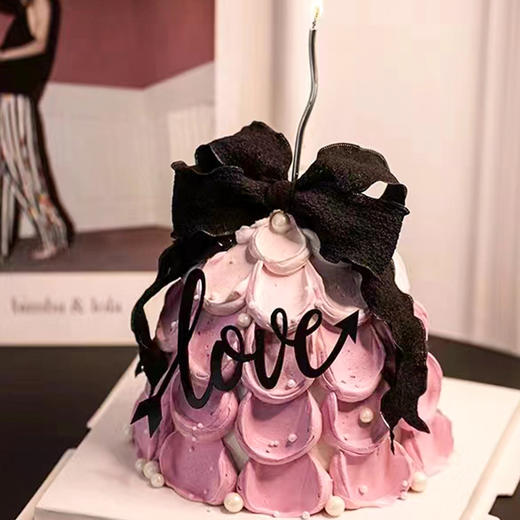 新品-爱的见证-爱情的甜美-6寸加高【主题蛋糕】 商品图0